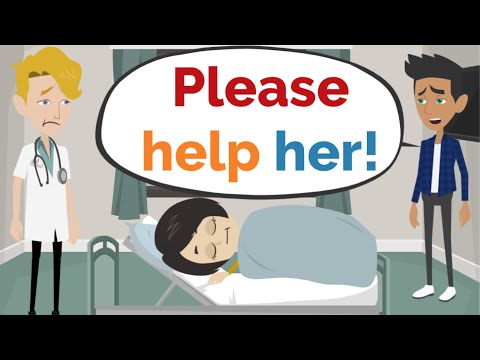 In the Hospital | Conversation in English | Speaking and Listening Practice
