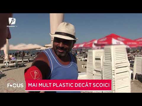 Avere din PET-uri strânse pe litoral: "Concurenţa e mare". Sute de sticle sunt adunate zilnic