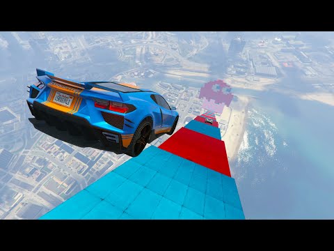 MEGA RAMPA IMPOSIBLE! FINAL MUY LOCO!! - GTA V ONLINE
