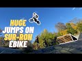 HUGE JUMPS ON SURRON EBIKE