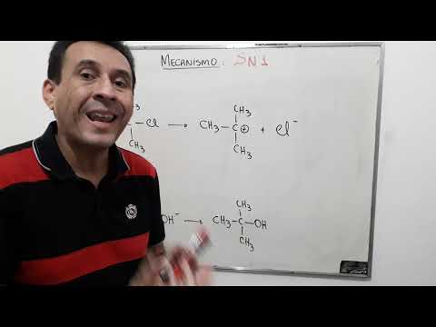 Aula 158: Substituição Nucleofilíca - Sn1 e Sn2 - Hidrólise alcalina de haletos