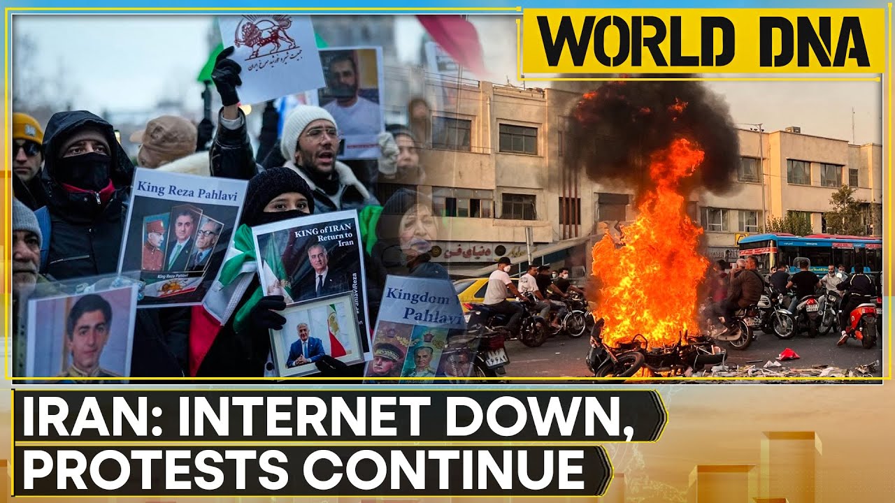 Iran: Internet Down, Protests Continue | Trump Says U.S. Ready to Help Iranians | World DNA Live