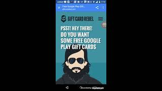 How to Get free gift cards on gift card rebel without any kind of verification 2016 (link below)