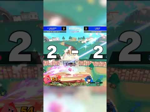 The stocks were even but not for long! | Smash Bros Ultimate #shorts