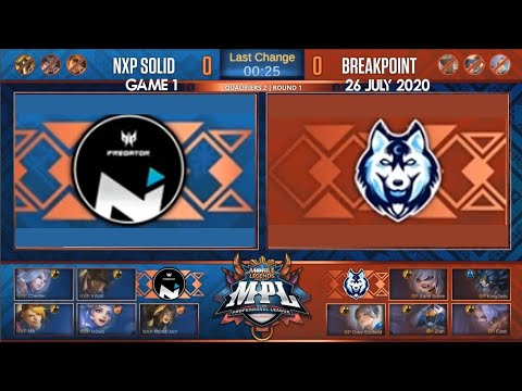 NXP SOLID VS BREAKPOINT [GAME 1] 26 JULY 2020 [QUALIFIERS 2] | MPL PHILIPPINES SEASON 6