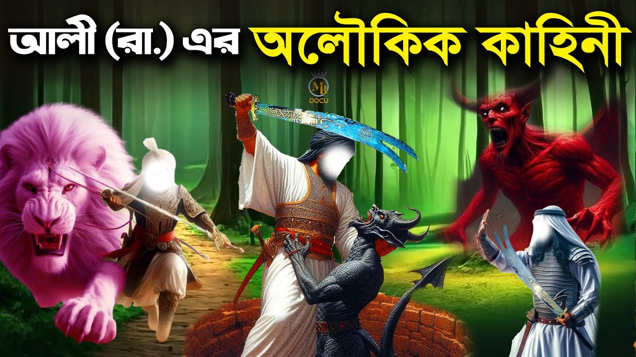 আল্লাহর সিংহ হযরত আলী (রঃ) এর অলৌকিক জীবন কাহিনী Hazrat Ali Jibon Kahini l Mb Docu