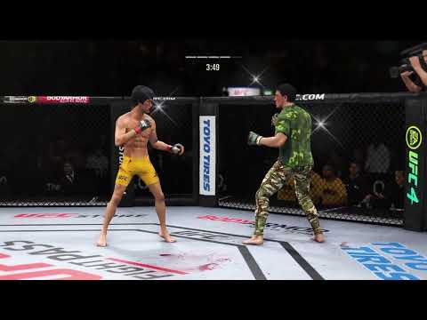 UFC4 Bruce Lee vs American Ninja EA Sports UFC 4  Epic Fight