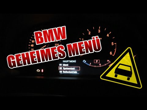 BMW - Verstecktes Menü (viele Modelle)