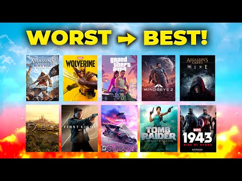 I Ranked the Most Anticipated Games of 2026...