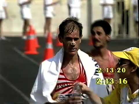 Men's Marathon World Athletics Championships Athens July 1997