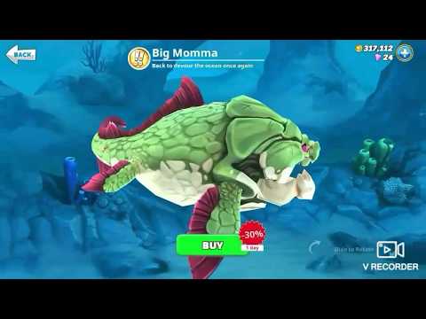 [PART 1] BUYING BIG MOMMA (DUNKLEOSTEUS) AND DRESSING HER LIKE A PIRATE! | HUNGRY SHARK WORLD