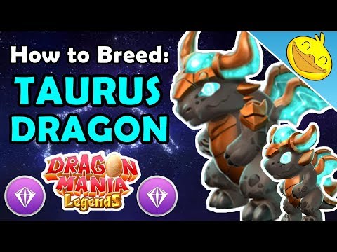 How to Breed the TAURUS DRAGON! 3 BEST Breeding Combinations! - Dragon Mania Legends
