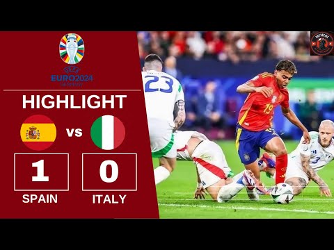 Spain 1-0 Italy Extended Highlights & Goals | Euro 2024 | NatxoZMC