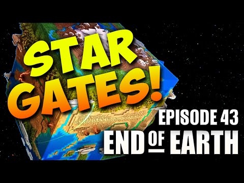 End of Earth | Minecraft Modded Survival Ep 43 | STARGATES! (Steve's Galaxy Modpack)