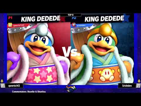 qwertz143 (King Dedede) vs Srishdev (King Dedede) - SSB India July 2
