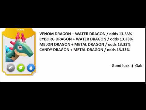 How to breed the Coral Dragon / Dragon Mania Legends