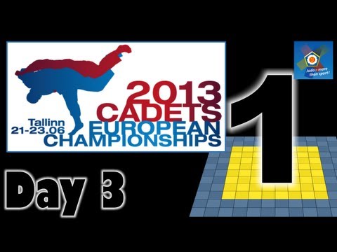 European Championships Cadets 2013 - day 3 - Tatami 1