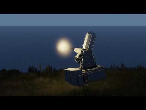 ArmA 3: C-RAM shooting down Incoming Jets | Phalanx CIWS in Action | C-RAM | Tracer | Simulation