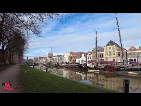 (4K) Saturday Walking Around City Center of Zwolle - The Netherlands 🇳🇱