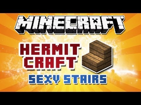 HermitCraft! {EP.12} - Sexy Spruce Wood Stairs ;)