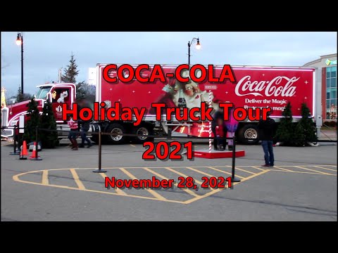 Coca Cola Holiday Truck Tour 2021 11-28-21