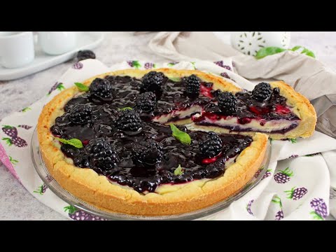 CROSTATA RICOTTA E MORE- la cucina di Rita
