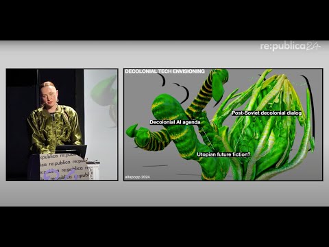 Video Thumbnail: re:publica 2024: allapopp - Could decolonial approach in AI help overcome the homogenous ...