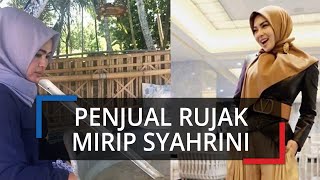 Viral Video & Foto Penjual Rujak Berwajah Mirip Syahrini, Omzet Jualan Meledak hingga Jutaan Rupiah