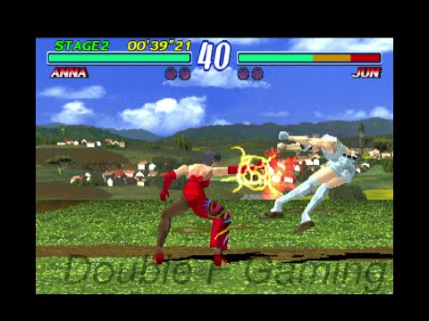 Anna with Paul Best Moves Gameplay - Tekken 2 (Arcade Version)