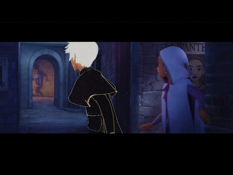 Asha and Star Boy | Wish animation test (no3.)