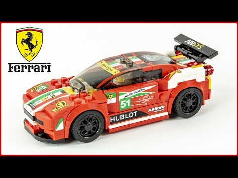 Vidéo LEGO Speed Champions 75908 : Ferrari 458 Italia GT2