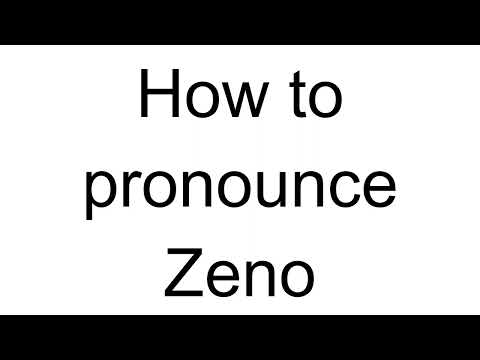 How to Pronounce Zeno (Italian)