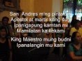 HIMNO KANG SAN ANDRES APOSTOL by Irwin ...