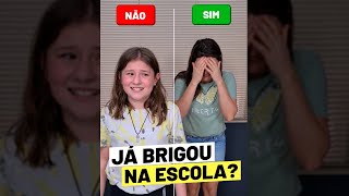 SIM OU NÃO EDIÇÃO ESCOLA 🤣