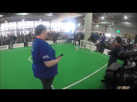 RoboCup German Open 2015 - Berlin United vs. Nao Devils - penalty shoot-out