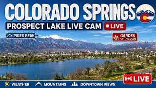 Live Colorado Springs Webcam | Pikes Peak & Prospect Lake View