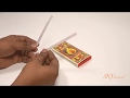 How To Make The Sky Goodies DIY Matchbox Business Card Holder Papercraft Tutorial Video