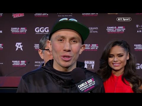Canelo v GGG 2 press conference: Gennady Golovkin's official individual pre-fight interview