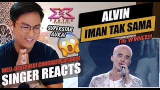 Download lagu ALVIN - IMAN TAK SAMA (Alvin Jonathan) - X Factor Indonesia 2021 | SINGER REACTION mp3