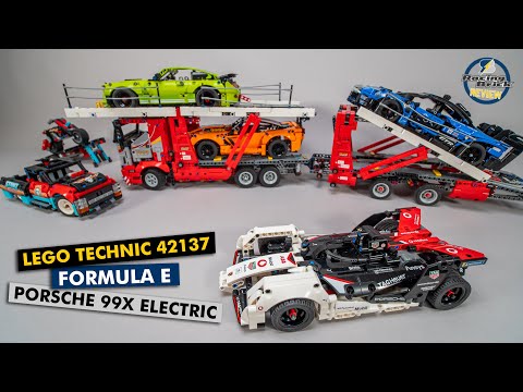 LEGO® Technic Formula E® Porsche 99X Electric (42137) video