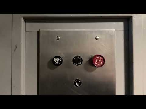 AMAZING!! Vintage Otis Traction Freight Elevator at Waco Hall, Baylor University in Waco, TX.