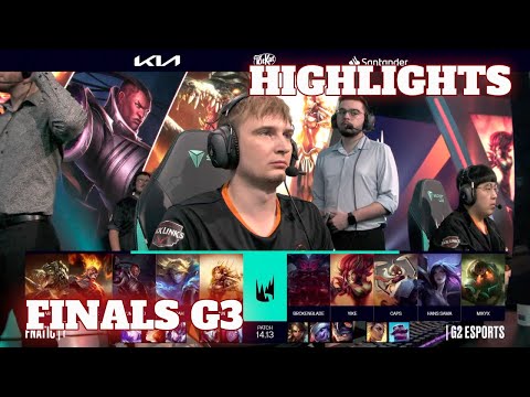 FNC vs G2 - Game 3 Highlights | Grand Final LEC Summer 2024 Playoffs | Fnatic vs G2 Esports G3