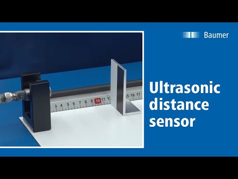 Ultrasonic Sensor-Cylindrical Type