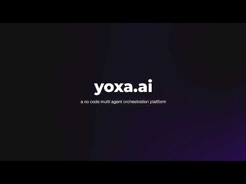 Yoxa.ai 소개 영상