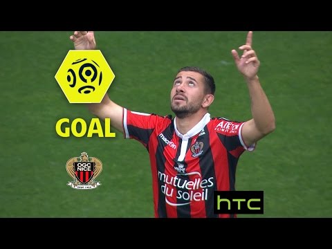 Goal Mickaël LE BIHAN (35') / OGC Nice - AS Nancy Lorraine (3-1)/ 2016-17