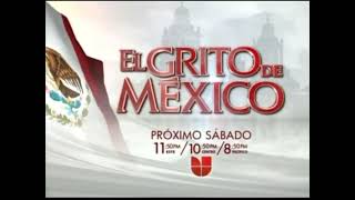 El Grito De México Promo Univision 2012