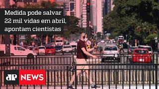 Cientistas fazem apelo por lockdown de três semanas para salvar 22 mil vidas em abril
