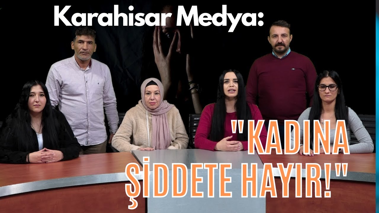 Karahisar Medya Grup Kadına Şiddete Hayır Dedi!