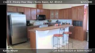 preview picture of video '1540 E. Prickly Pear Way Tonto Basin AZ 85553'