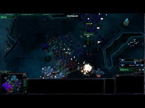 Hilarious seeker missile ownage SC2 (short clip)